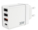 Charger Verbatim Wall Charger 30W White (49701V