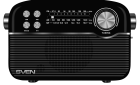 Radio uztvērējs Sven RP-500 Black (SRP-500B