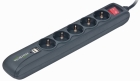 Strāvas pagarinātājs Energenie 5 vietas USB 2A 1.5m (SPG5-U2-5