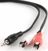 Cable Gembird 3.5mm jack -2x RCA 5m (CCA-458-5M