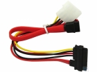 Kabelis Gembird Serial ATA III Data and Power Combo Cable (CC-SATA-C1