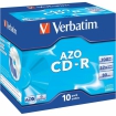 Blank CD-R AZO Verbatim 700MB 1x-52x (43327V