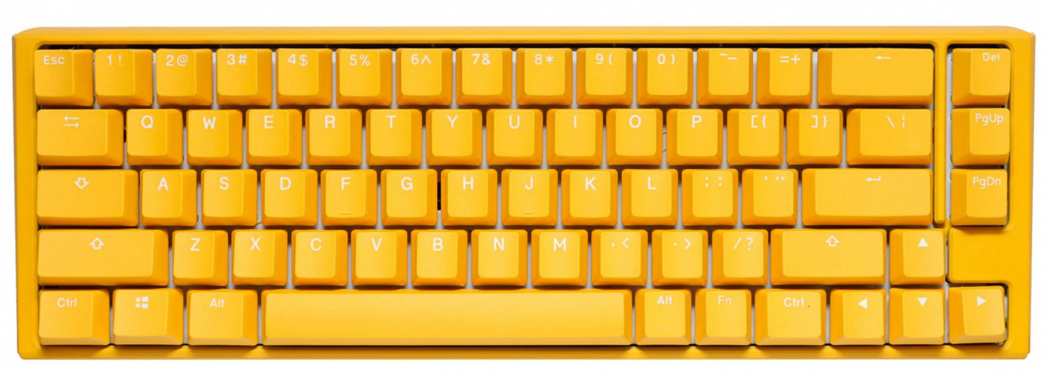 Keyboard Ducky One 3 RGB Cherry MX Brown Yellow (DKON2161ST-BUSPDYDYY)