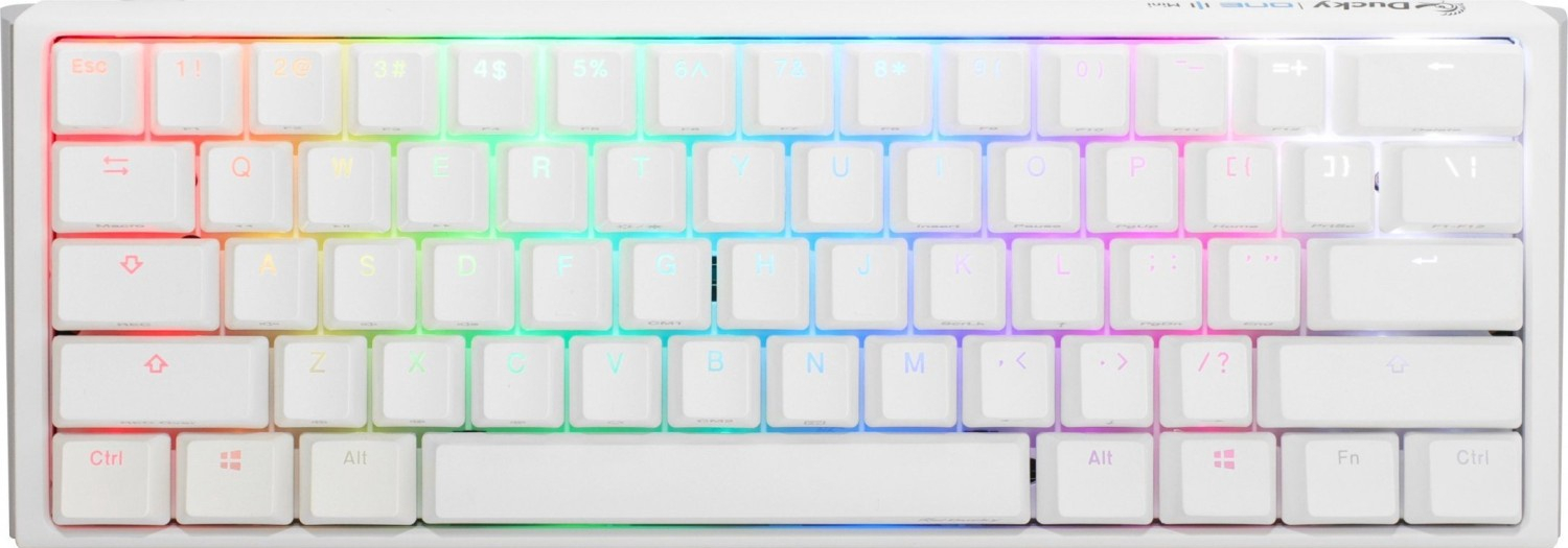Keyboard Ducky One 3 Classic RGB Pure White MX-Speed Silver (DKON2161ST-PUSPDPWWW)