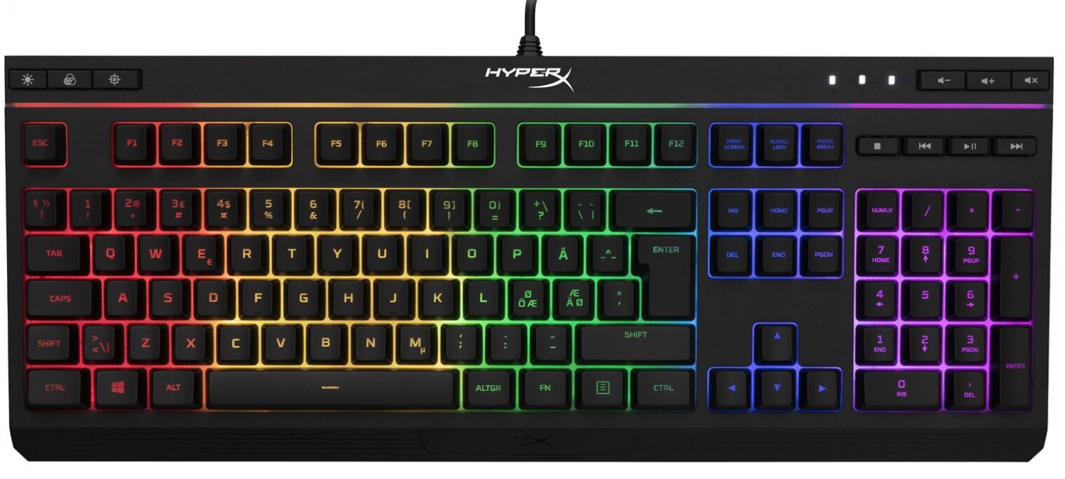 Клавиатура HyperX Alloy Core RGB Black (4P4F5AN#UUW)