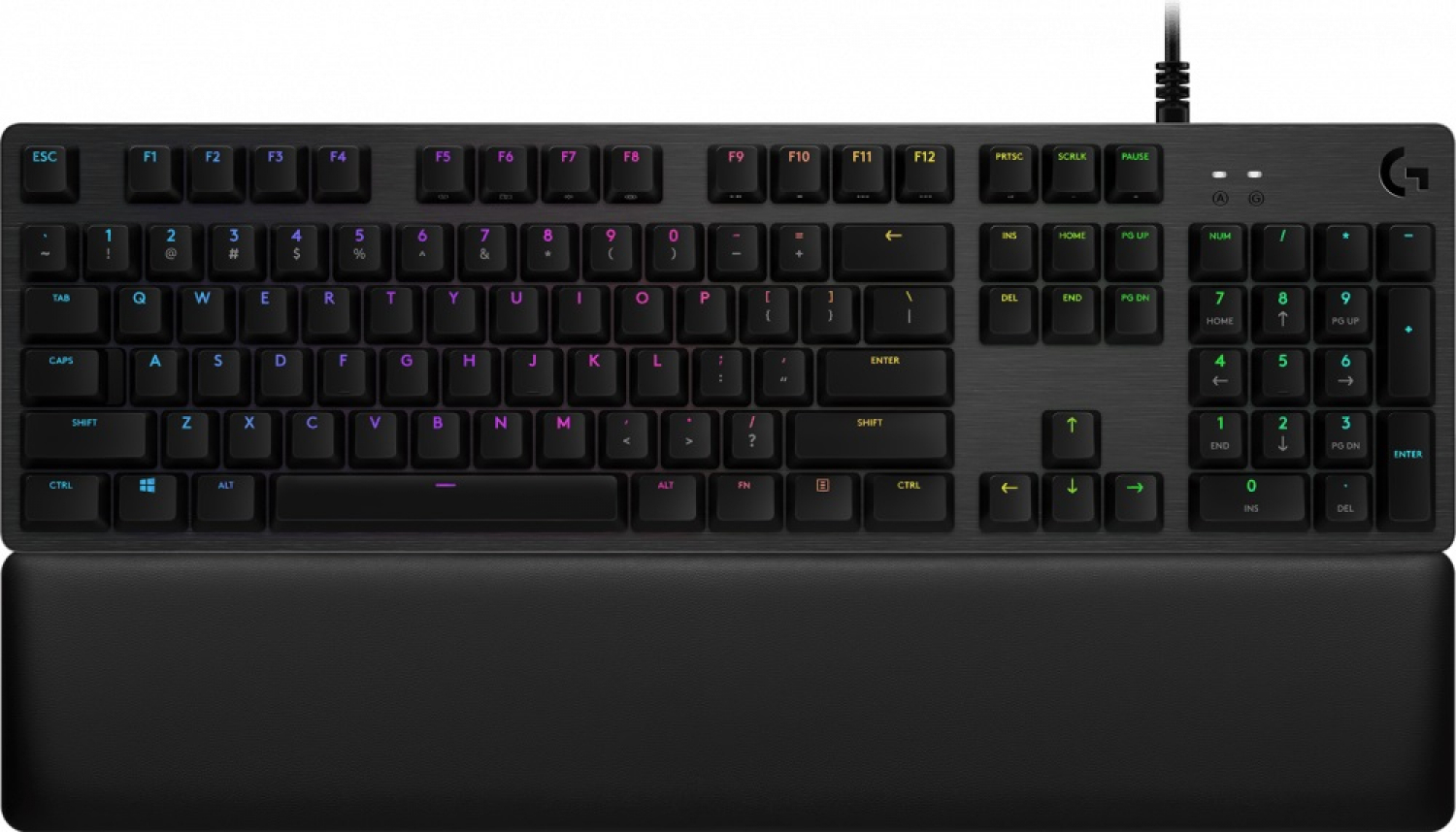Keyboard Logitech G513 Carbon Black Tactile (920-009330)
