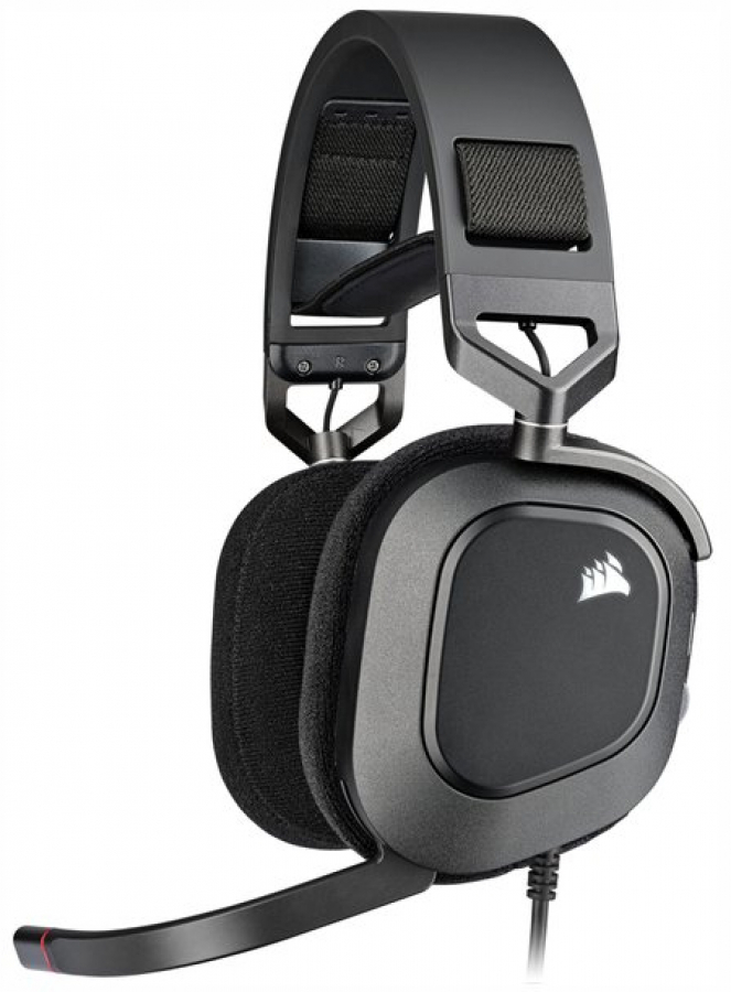 Headphones Corsair HS80 RGB USB Carbon (CA-9011237-EU)