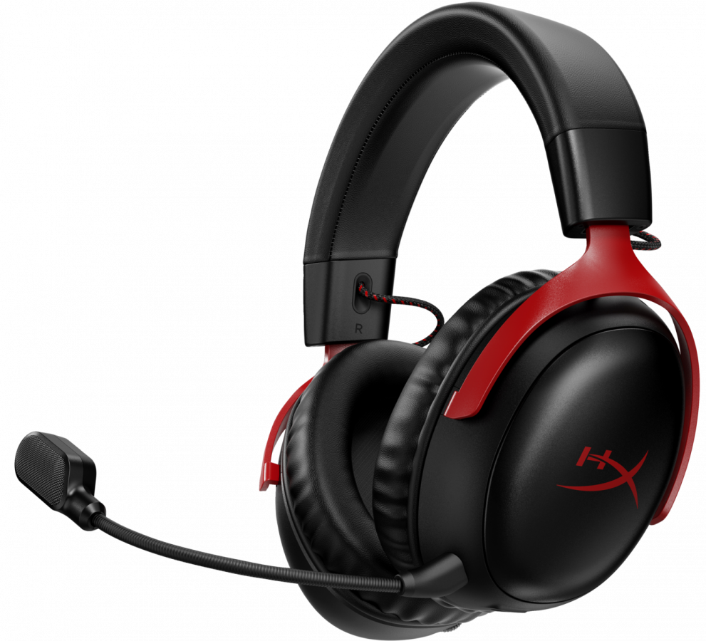 Headphones HyperX Cloud III Wireless Black / Red (77Z46AA)
