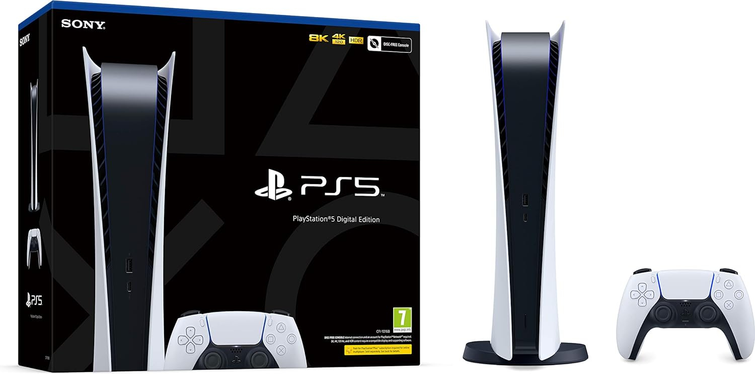 Game console Sony PlayStation 5 Digital Edition White (CFI-1216B)