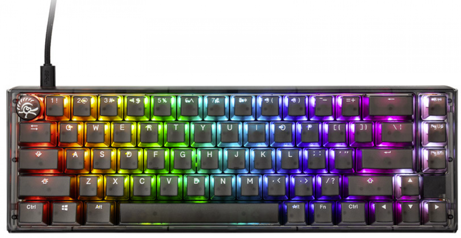 Keyboard Ducky One 3 Aura RGB SF Black MX-Silent-Red (DKON2167ST-SUSPDABA)