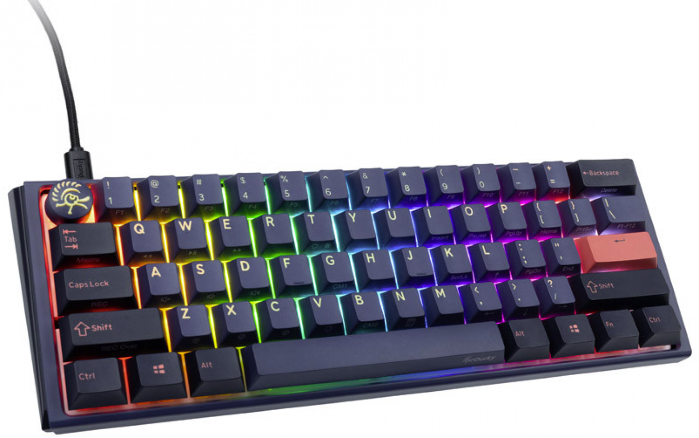 Keyboard Ducky One 3 RGB Mini Cosmic Blue MX-Brown (DKON2161ST-BUSPDCOVV)