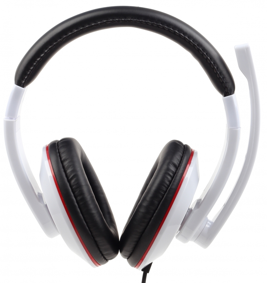 Gembird MHS 001 GW Glossy white PC headsets Peripherals
