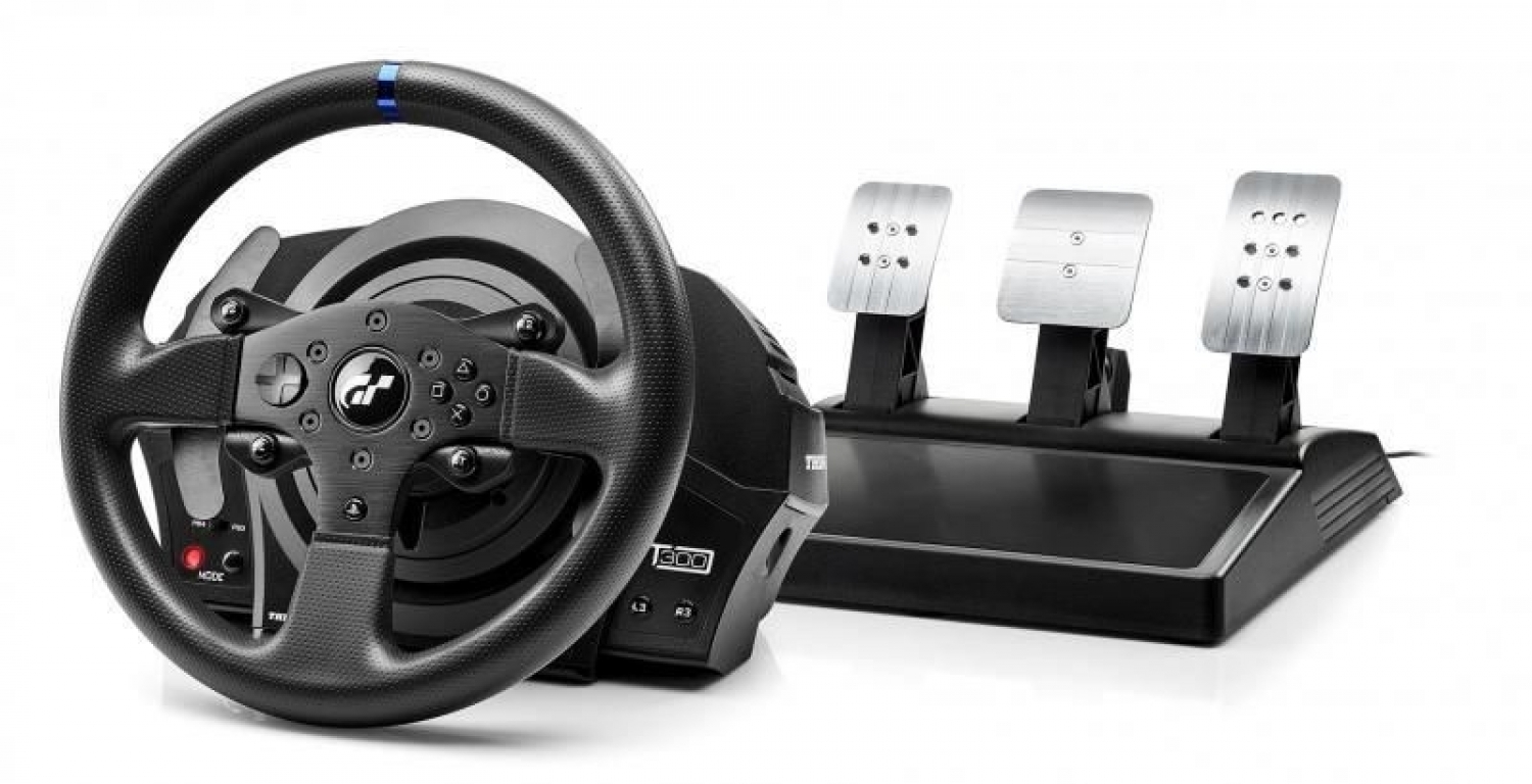 Gaming steering wheel Thrustmaster T300 Black (4160681)