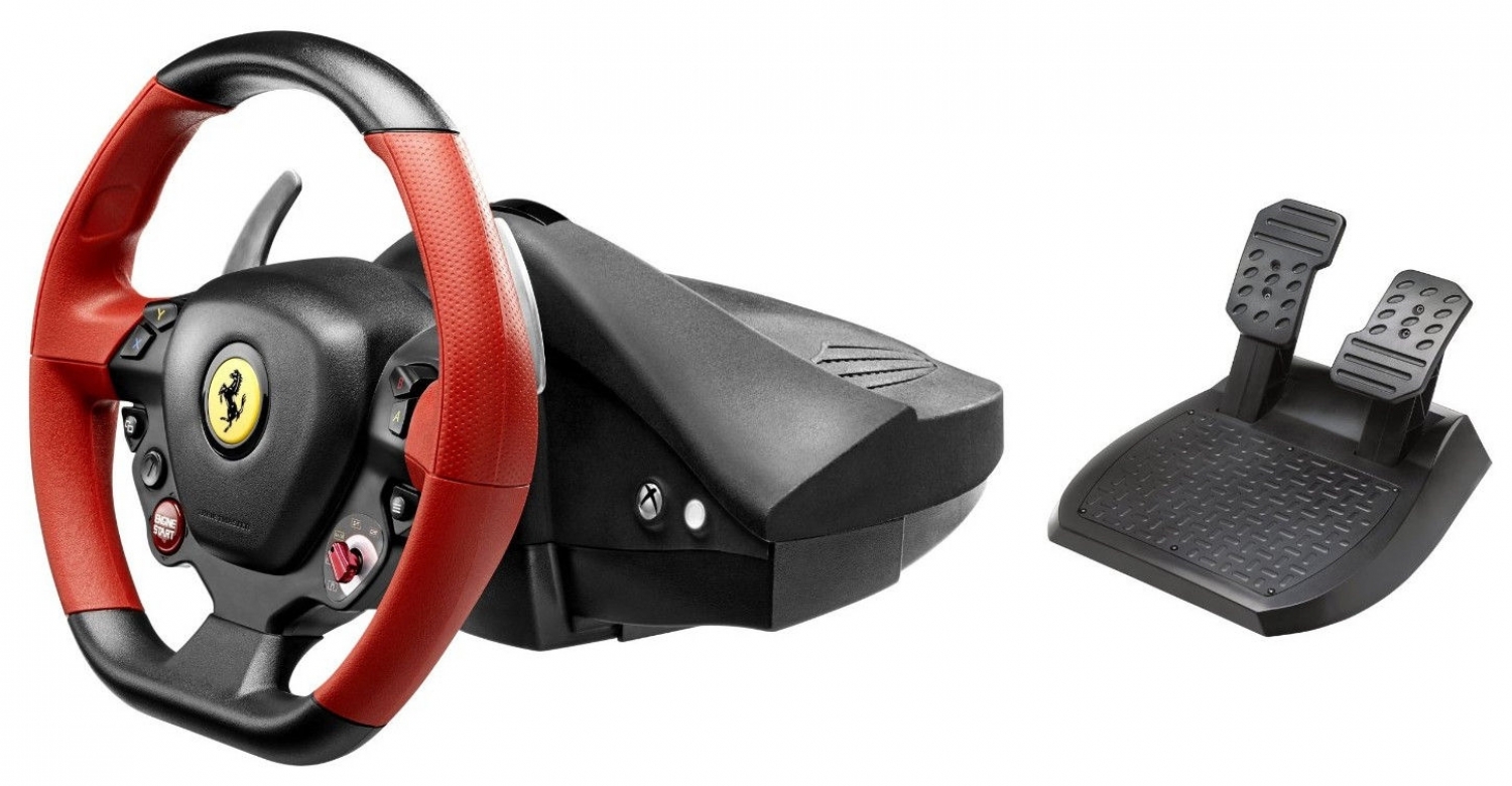 Gaming steering wheel Thrusmaster Ferrari 458 Black/Red (4460105)