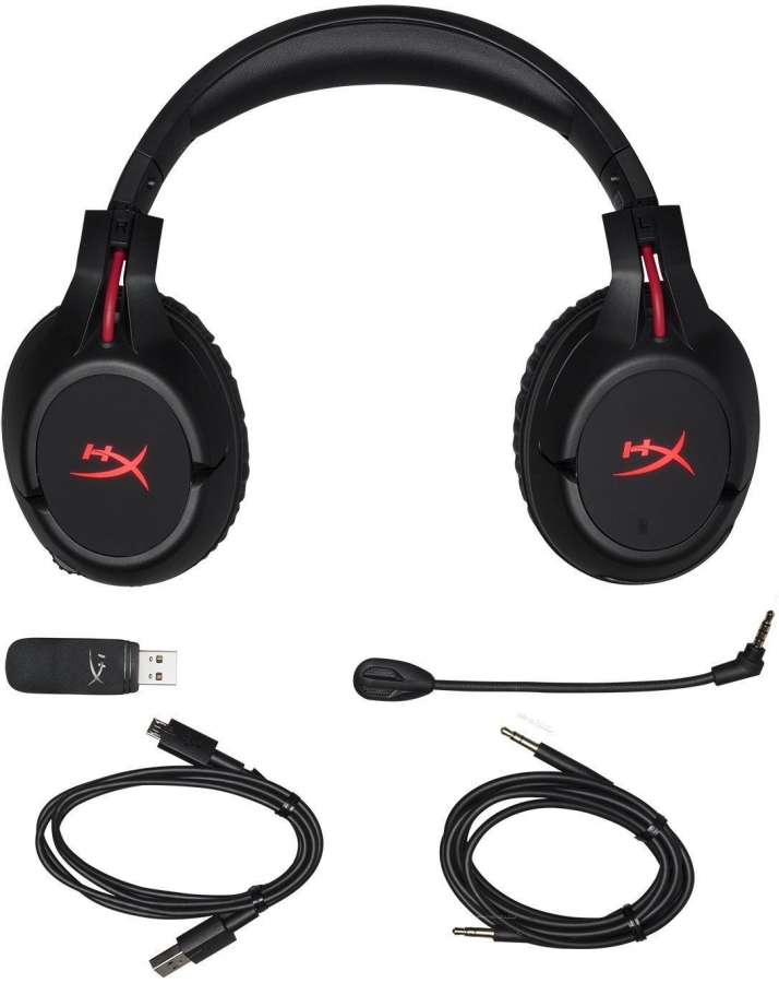 Hyperx Cloud Flight Black Headphones Accessories And Software Baltic Data