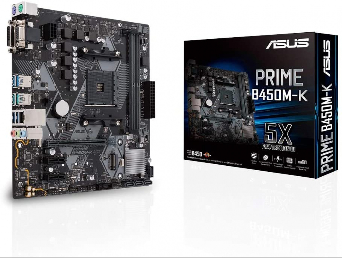 Asus PRIME B450M K II Motherboards PC components Baltic Data