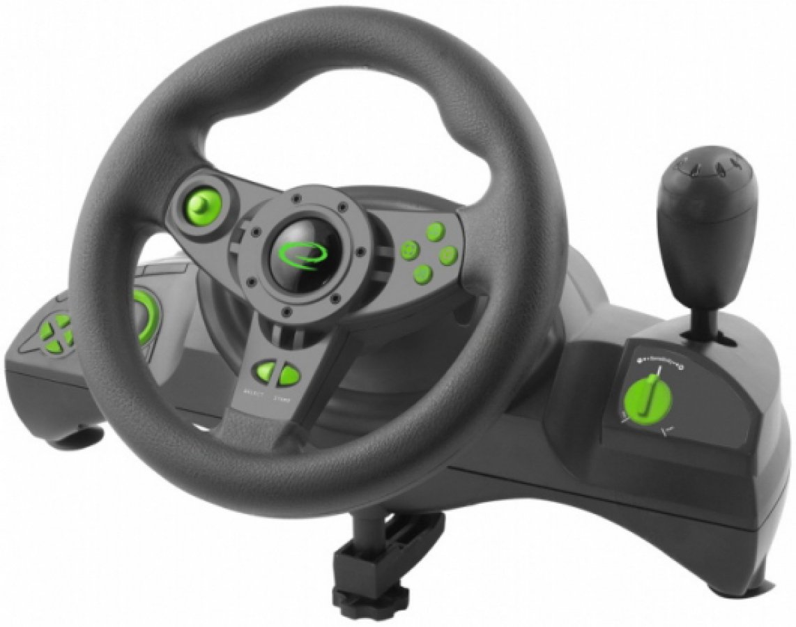 Gaming steering wheel Esperanza EGW102 Black (EGW102)