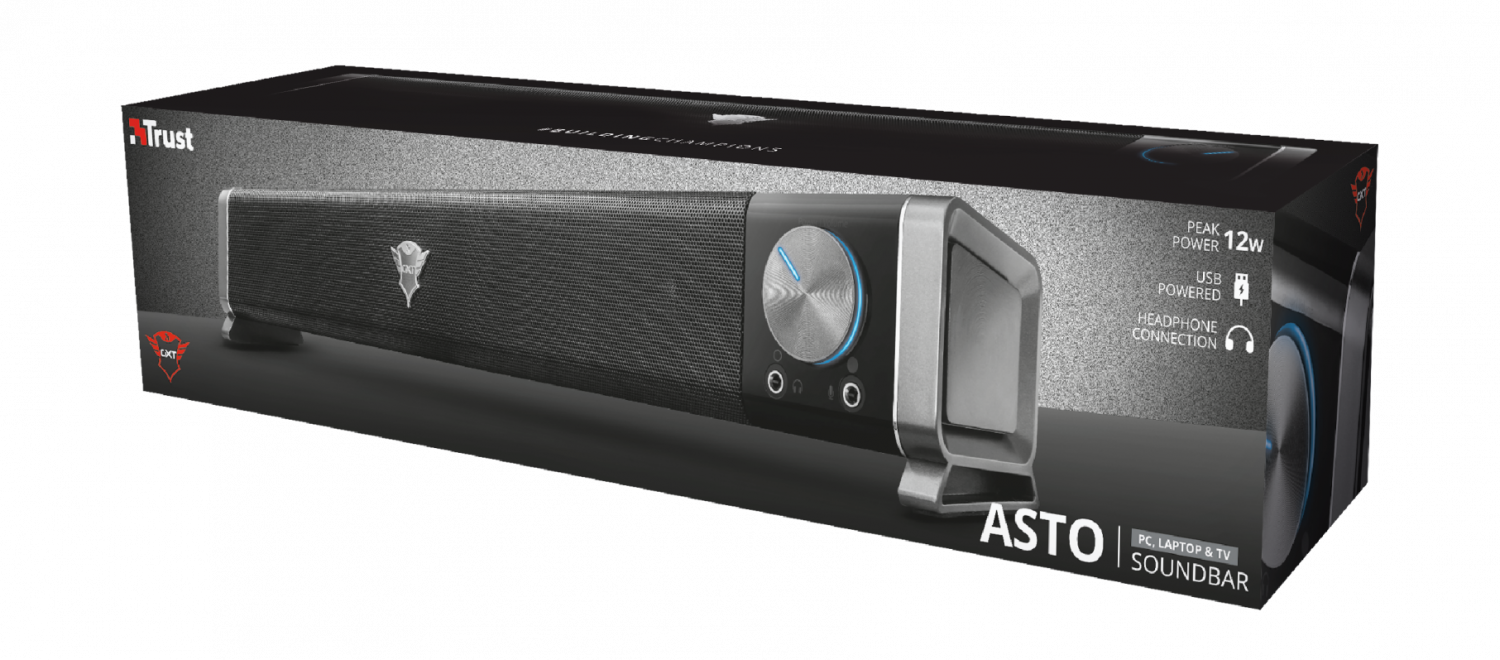 Саундбар для компьютера. Саундбар Trust Asto. Звуковая панель Trust Asto Sound Bar (21046). Звуковая панель Trust Asto Sound Bar. Trust Asto Sound Bar PC Speaker