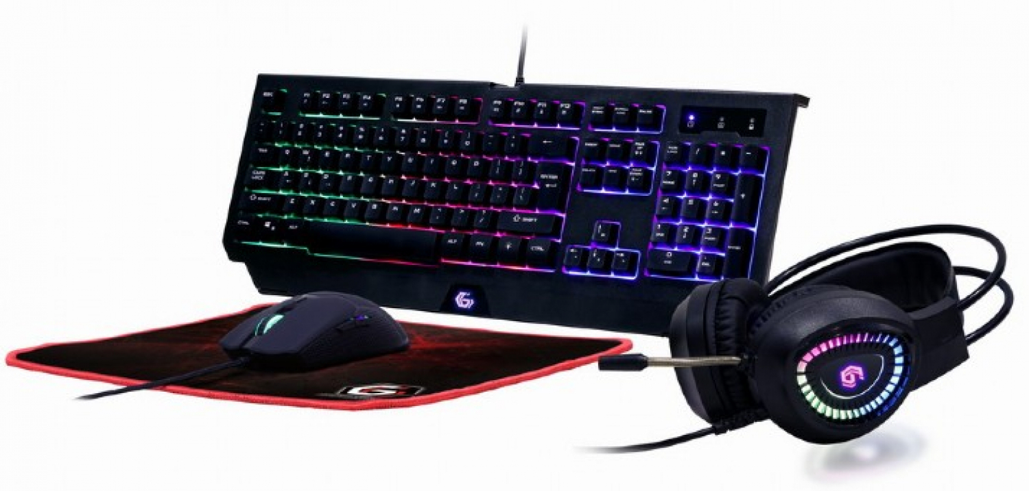 Autorisatie Hoofdkwartier Fitness Gembird 4-in-1 Backlight Gaming Kit Phantom Black - Keyboards for games - Gaming zone | Baltic Data Autorisatie Hoofdkwartier Fitness Gembird 4-in-1 Backlight Gaming Kit Phantom Black - Keyboards for games - Gaming zone | Baltic Data