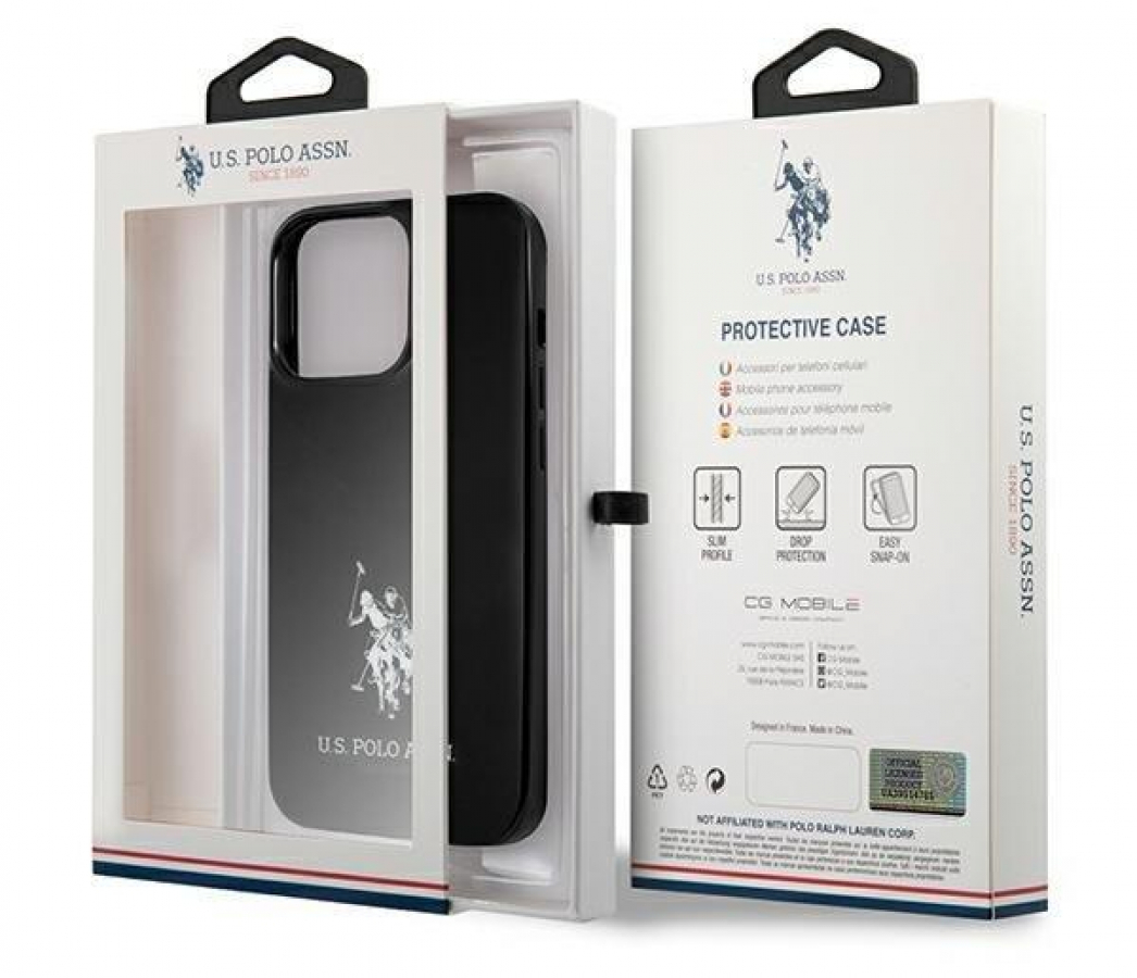 US Polo Assn Back Case for Apple iPhone 13 / 13 Pro Black - Phone cases -  Telephones, Smartwatches | Baltic Data