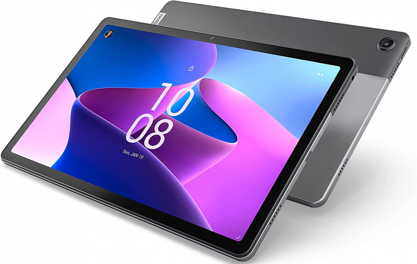 The Lenovo Tab M10 Plus (3rd Gen) with a 10.6-inch screen and a 7,700mAh  battery can be bought on  at a discounted price of $51
