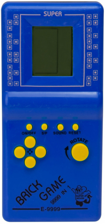 Elektroniskā spēle RoGer Tetris Blue (RO-TETRIS-BL)