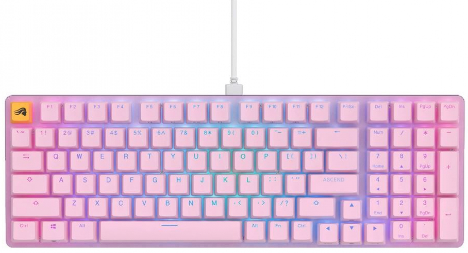 Klaviatūra Glorious GMMK2 RGB Pink (GLO-GMMK2-96-FOX-P)