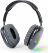 Austiņas Gembird Bluetooth Stereo Headset with LED Light Effect Black (BHP-LED-02-BK
