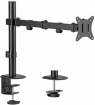 Monitor Mount Gembird Adjustable Desk Display Mounting Arm 17”-32” (MA-D1-01