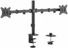 Monitor Mount Gembird Adjustable Desk 2-display Mounting Arm 17”-32” (MA-D2-01