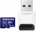 Atmiņas karte Samsung PRO Plus microSD 512GB with Adapter  (MB-MD512SB/WW