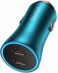 Charger Baseus Golden Contractor Pro Dual Quick Charger Car Charger 2 x USB-C 40W Blue (CGJP000003