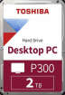 Hard drive Toshiba P300 2TB HDWD320UZSVA (HDWD320UZSVA