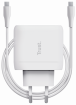 Charger Trust Maxo 65W USB-C Charger White + 2m USB-C Cable (25139