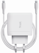 Charger Trust Maxo 45W USB-C Charger White + 2m USB-C Cable (25138