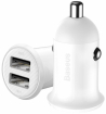 Charger Baseus 2 x USB-A White (CCALLP-02