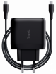 Charger Trust Maxo 65W Black USB-C + 2m USB-C Cable (24817