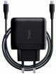 Charger Trust Maxo 45W Black USB-C + 2m USB-C Cable (24816