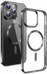 Maciņš telefonam Swissten Clear Jelly Magstick Metallic Case for Apple iPhone 15 Pro Max (36500115