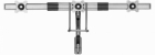 Monitora stiprinājums Gembird Wall Mounted Adjustable Monitor Arm for 3 Monitors (MA-WA3-01