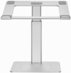 Laptop stand Gembird Height Adjustable Notebook Riser Stand Silver (NBS-D1-02