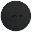 Lādētājs Savio Induction Charger 15W Black (LA-08