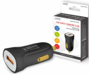 Charger  Savio Car Quick Charge Charger  (SA-05/B