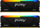 RAM Kingston Fury Beast 32GB Black (KF432C16BB12AK2/32