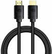 Kabelis Baseus HDMI Male - HDMI Male Black 1m 8K (CAKGQ-J01