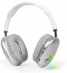 Austiņas Gembird BT Stereo Headset with LED Light Effect White (BHP-LED-02-W