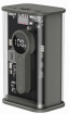 Power bank Gembird Transparent QC3.0 Quick Charging Power Bank 9000 mAh Black (PB09-TQC3-01