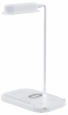 Galda lampa Elight T8 5W Desk Flexible Lamp with 15W Wireless Charger Stand for Phone / Watch / headset White (ELIG-T8W