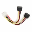 Kabelis Gembird 2 x SATA - Molex (CC-SATA-PSY-0.3M