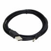 Кабель Gembird USB Male - 3.5mm Male Charger 1.8m Black (CC-USB-AMP35-6